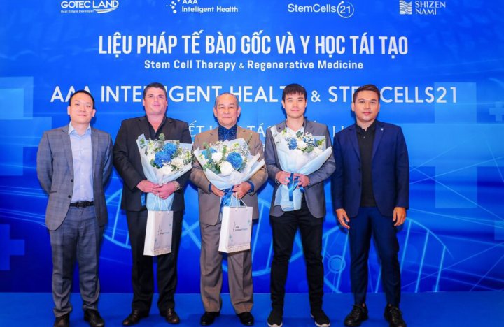 Lễ hợp tác cùng AAA INTELLIGENT HEALTH & STEMCELLS21